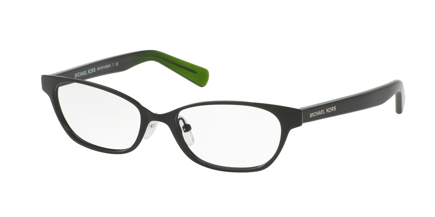 Michael Kors SYBIL MK3014 Cat Eye Eyeglasses  1150-MATTE BLACK 50-17-135 - Color Map black