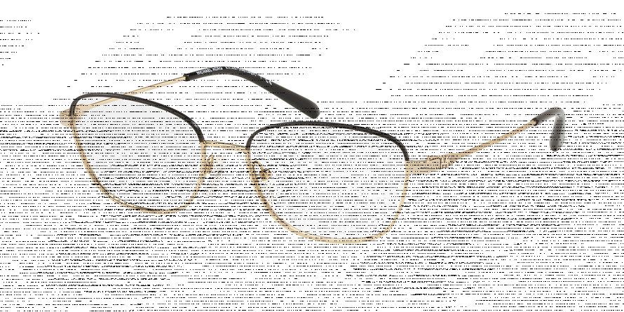 Michael Kors KEY LARGO MK3027 Rectangle Eyeglasses  1014-SHINY PALE GOLD 52-16-140 - Color Map gold