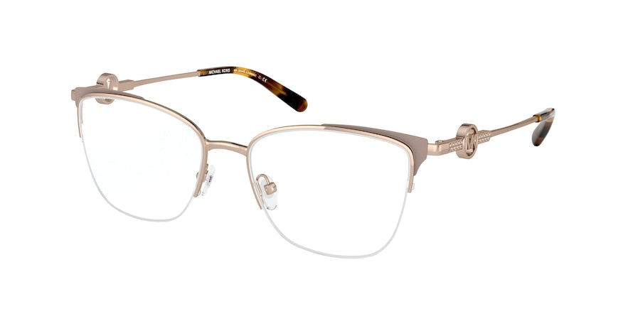 Michael Kors ODESSA MK3044B Square Eyeglasses  1213-MINK BROWN 53-17-140 - Color Map brown