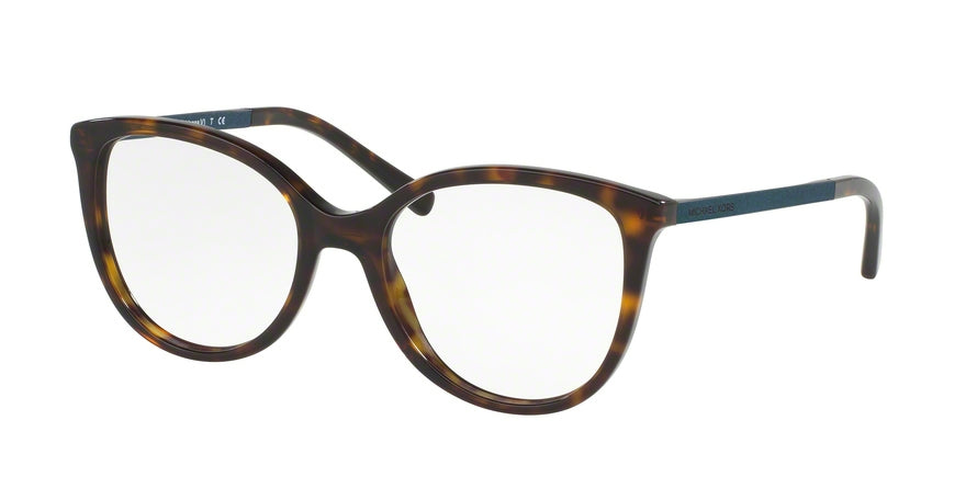 Michael Kors MK4034F Cat Eye Eyeglasses  3202-DK TORTOISE 52-18-135 - Color Map tortoise
