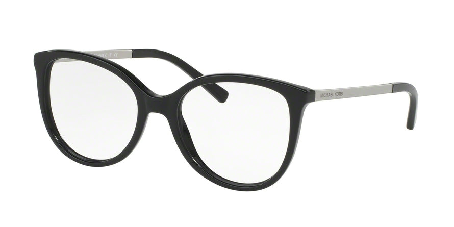 Michael Kors ADRIANNA V MK4034 Cat Eye Eyeglasses  3204-BLACK 52-18-135 - Color Map black