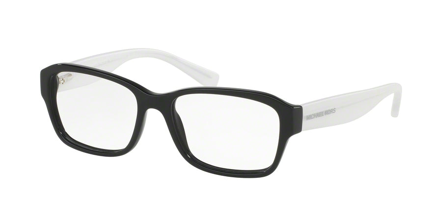 Michael Kors ANDREI MK4036F Rectangle Eyeglasses  3196-BLACK 54-16-135 - Color Map black