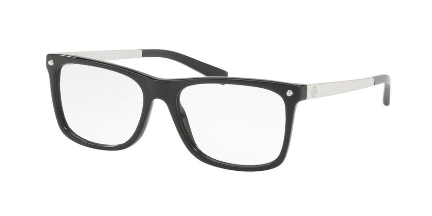 Michael Kors IZA MK4040 Square Eyeglasses  3163-BLACK 54-16-135 - Color Map black