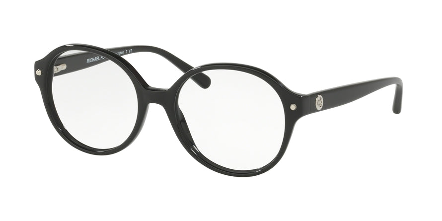 Michael Kors KAT MK4041 Round Eyeglasses  3177-BLACK 51-17-135 - Color Map black