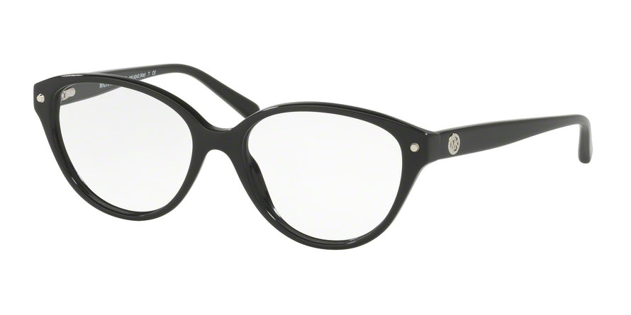 Michael Kors MK4042F Cat Eye Eyeglasses  3177-BLACK 53-16-140 - Color Map black