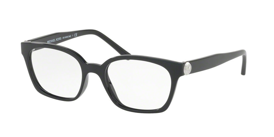Michael Kors VAL MK4049 Cat Eye Eyeglasses  3177-BLACK 52-17-135 - Color Map black