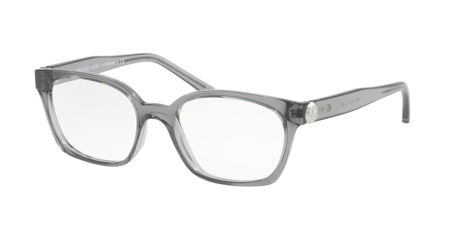 Michael Kors VAL MK4049 Cat Eye Eyeglasses  3299-GREY TRANSPARENT 52-17-135 - Color Map grey