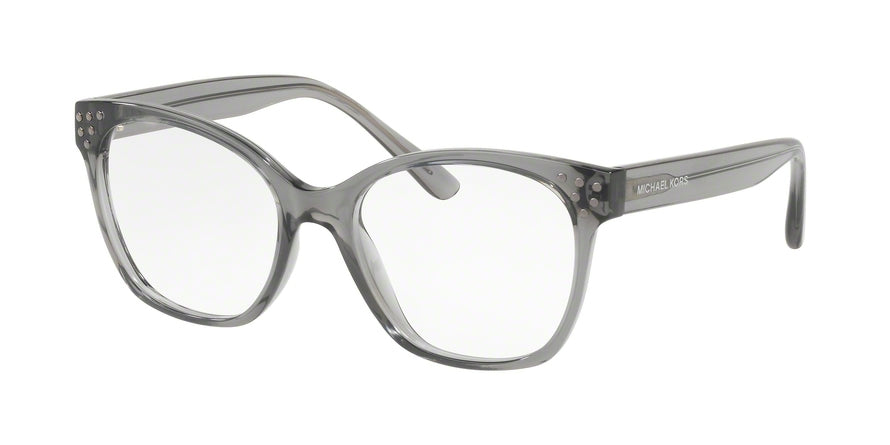 Michael Kors CHESAPEAKE MK4055 Square Eyeglasses  3345-GREY CRYSTAL 52-17-140 - Color Map crystal