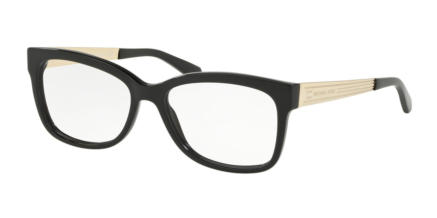 Michael Kors PALOMA III MK4064F Cat Eye Eyeglasses  3005-BLACK 55-15-140 - Color Map black