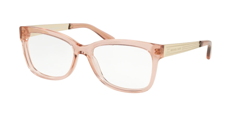 Michael Kors PALOMA III MK4064 Cat Eye Eyeglasses  3689-TRANSLUCENT MULBERRY 53-16-140 - Color Map clear