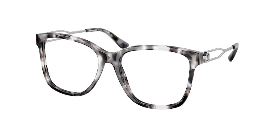 Michael Kors SITKA MK4088F Square Eyeglasses  3707-GREY TORTOISE 55-16-140 - Color Map grey