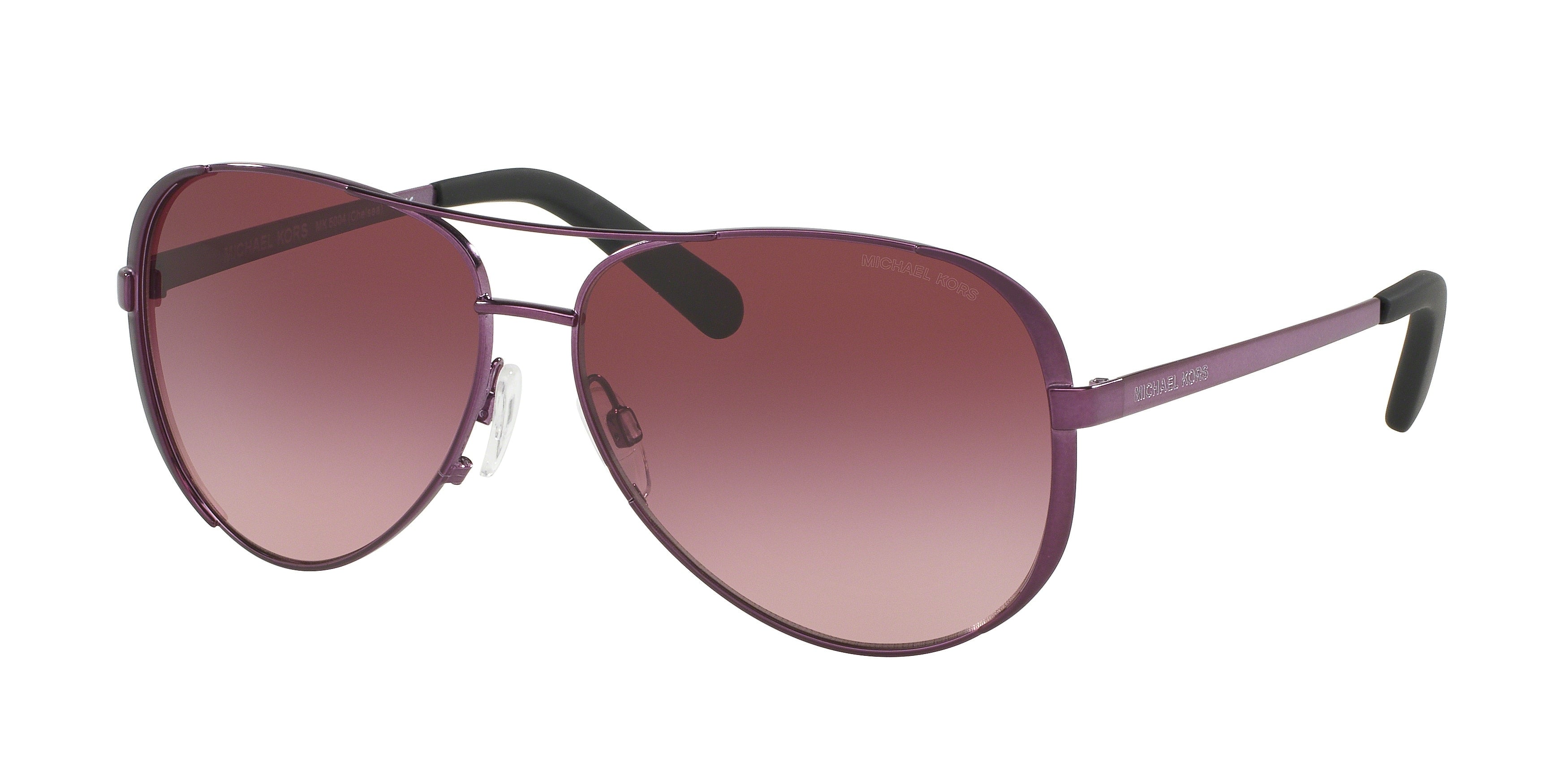 Michael Kors CHELSEA MK5004 Pilot Sunglasses  11588H-Plum 59-135-13 - Color Map Violet