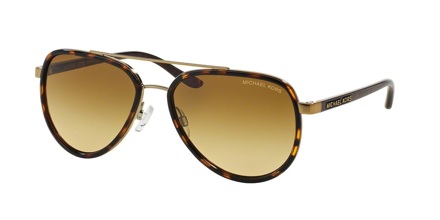 Michael Kors PLAYA NORTE MK5006 Pilot Sunglasses  10342L-TORTOISE/ GOLD 57-16-135 - Color Map havana