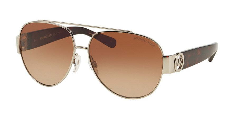 Michael Kors TABITHA II MK5012 Pilot Sunglasses  106813-SILVER TORTOISE/TORTOISE 59-12-135 - Color Map silver
