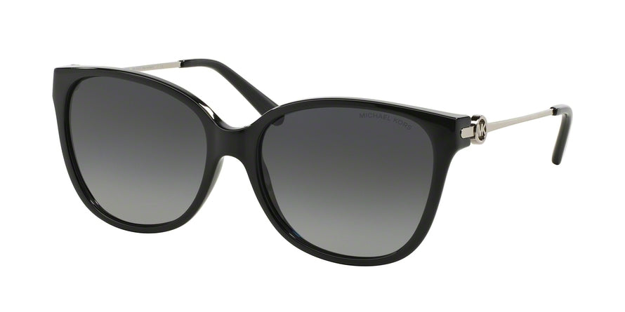 Michael Kors MARRAKESH MK6006 Square Sunglasses  3005T3-BLACK 57-16-140 - Color Map black