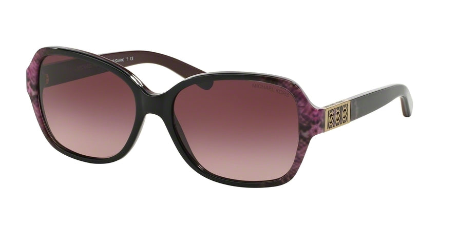 Michael Kors MK6013F Square Sunglasses  30188H-PINK SNAKE 57-16-135 - Color Map pink