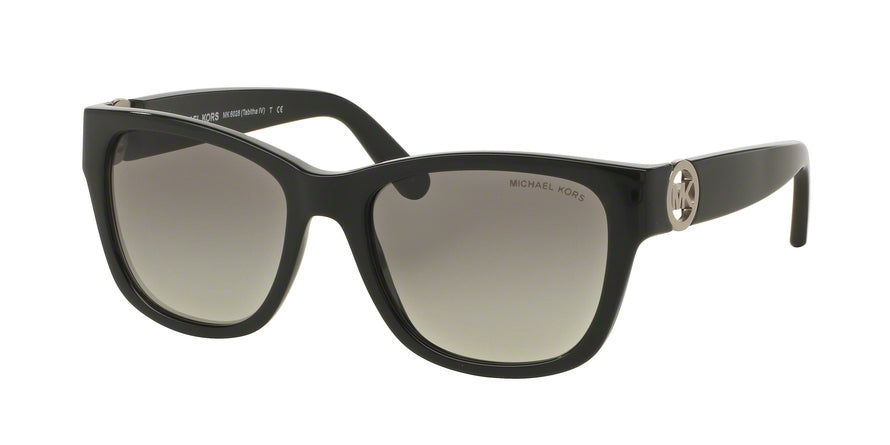 Michael Kors TABITHA IV MK6028 Square Sunglasses  300511-BLACK 54-18-135 - Color Map black