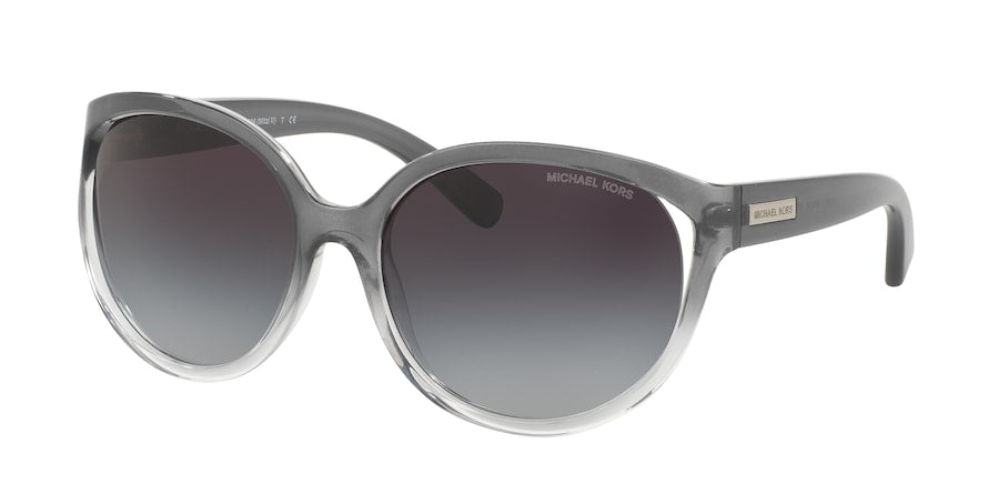Michael Kors MITZI II MK6036 Cat Eye Sunglasses  312411-SMOKE CLEAR GRADIENT 60-18-135 - Color Map grey