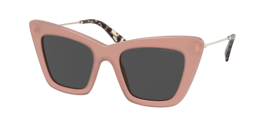 Miu Miu MU01WS Cat Eye Sunglasses  06X5S0-OPAL PINK 50-20-140 - Color Map pink