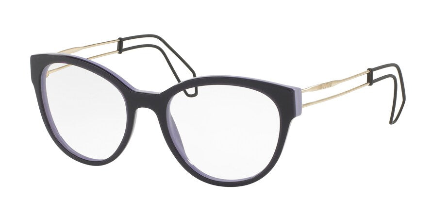 Miu Miu MU03PV Phantos Eyeglasses  USN1O1-LILAC/TOP VIOLET 54-19-145 - Color Map violet