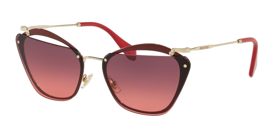 Miu Miu MU 54TS CORE COLLECTION Irregular Sunglasses For Women display picture 1