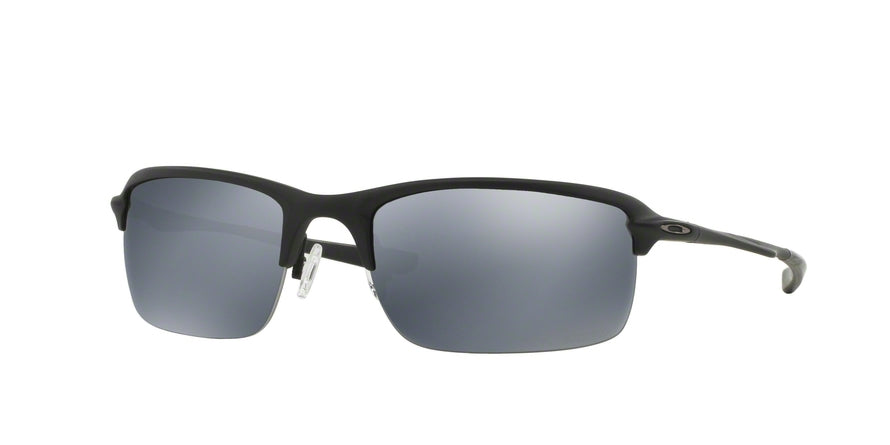 Oakley WIRETAP OO4071 Rectangle Sunglasses  407105-MATTE BLACK 61-14-126 - Color Map black