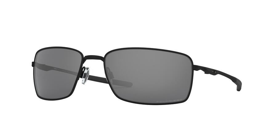 Oakley SQUARE WIRE OO4075 Rectangle Sunglasses  407505-MATTE BLACK 60-17-123 - Color Map black