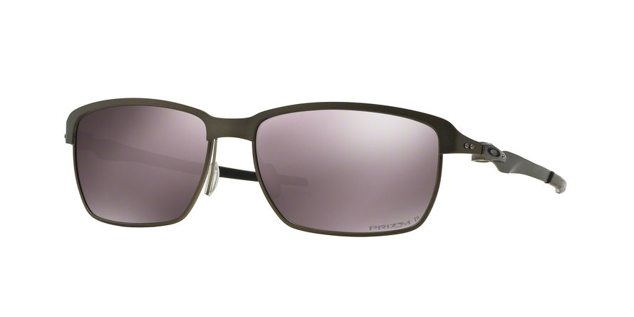 Oakley TINFOIL OO4083 Rectangle Sunglasses  408309-CARBON/CARBON 58-15-131 - Color Map silver