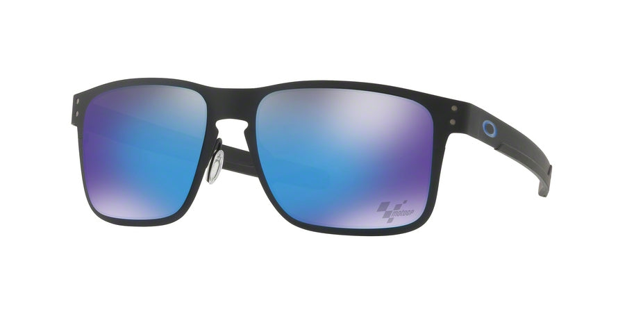 Oakley HOLBROOK METAL OO4123 Square Sunglasses  412310-MATTE BLACK 55-18-132 - Color Map black