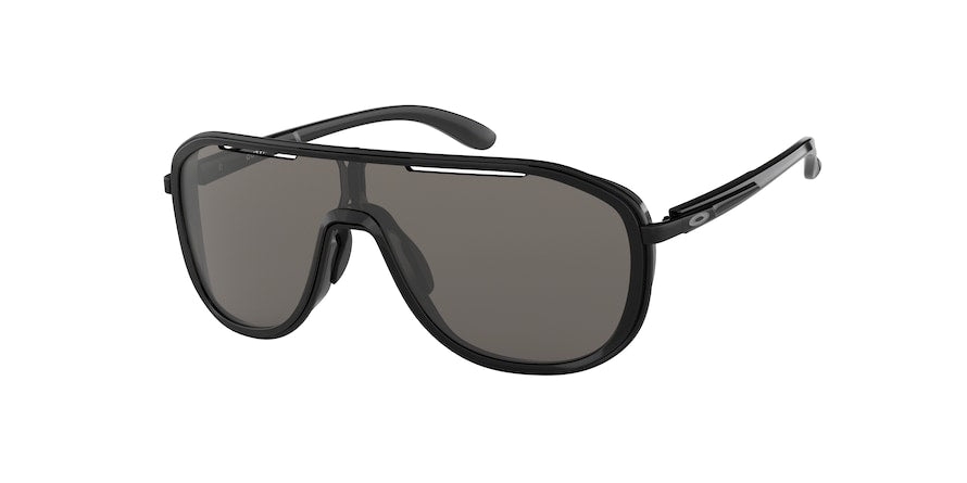 Oakley OUTPACE OO4133 Rectangle Sunglasses  413301-BLACK INK/POLISHED BLACK 26-126-129 - Color Map black
