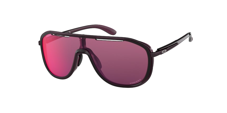 Oakley OUTPACE OO4133 Rectangle Sunglasses  413305-CRYSTAL RASPBERRY 26-126-129 - Color Map violet