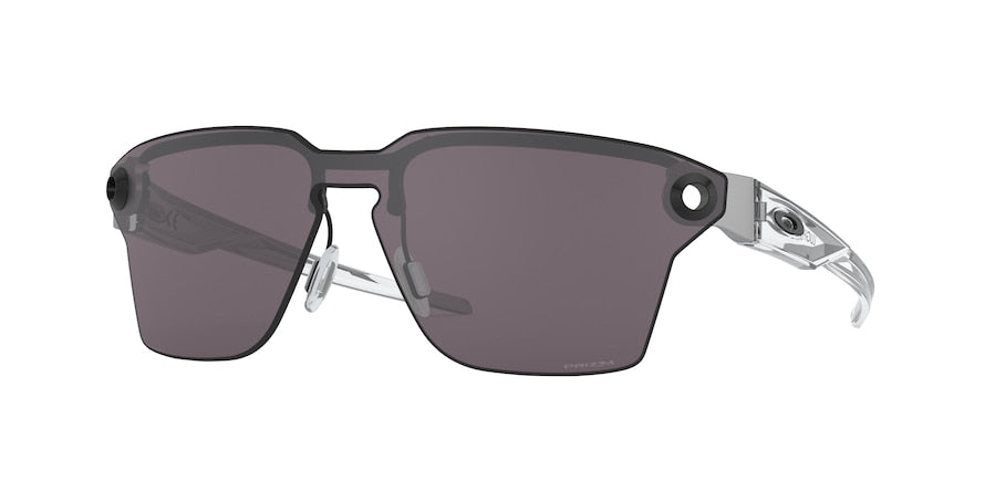 Oakley LUGPLATE OO4139 Square Sunglasses  413901-SATIN BLACK 39-139-128 - Color Map black