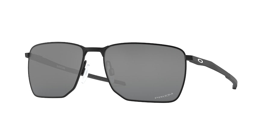 Oakley EJECTOR OO4142 Rectangle Sunglasses  414201-SATIN BLACK 58-16-139 - Color Map black