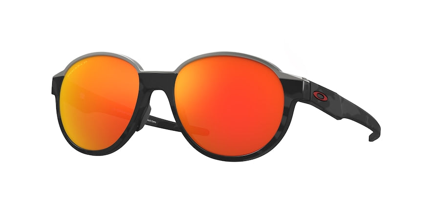 Oakley COINFLIP (A) OO4144F Round Sunglasses  414404-MATTE BLACK CAMO 56-17-145 - Color Map black