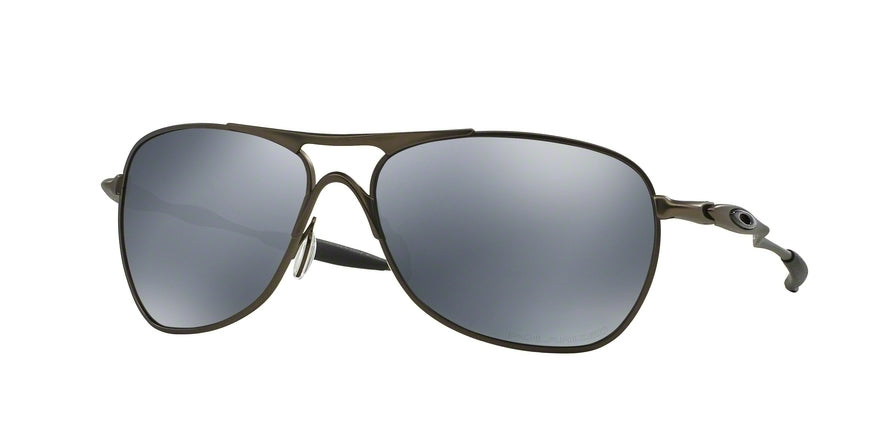 Oakley TITANIUM CROSSHAIR OO6014 Pilot Sunglasses  601402-PEWTER 61-15-127 - Color Map grey