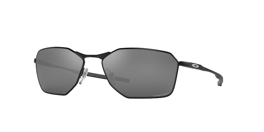 Oakley SAVITAR OO6047 Rectangle Sunglasses  604701-SATIN BLACK 58-16-138 - Color Map black