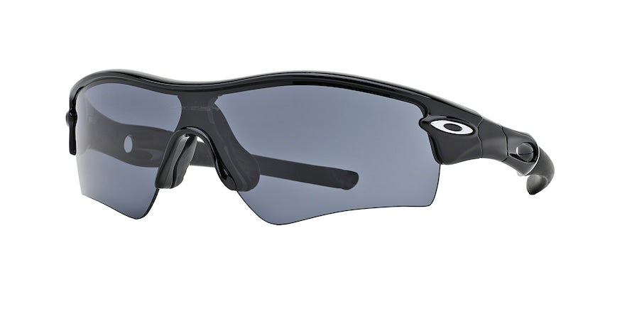 Oakley RADAR PATH OO9051 Irregular Sunglasses  09-670-JET BLACK 33-133-130 - Color Map black