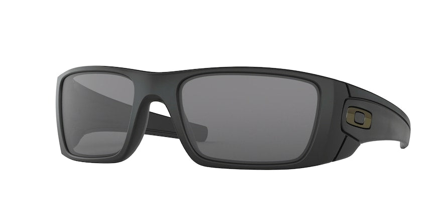 Oakley FUEL CELL OO9096 Rectangle Sunglasses  909630-SI MATTE BLACK 60-19-130 - Color Map black