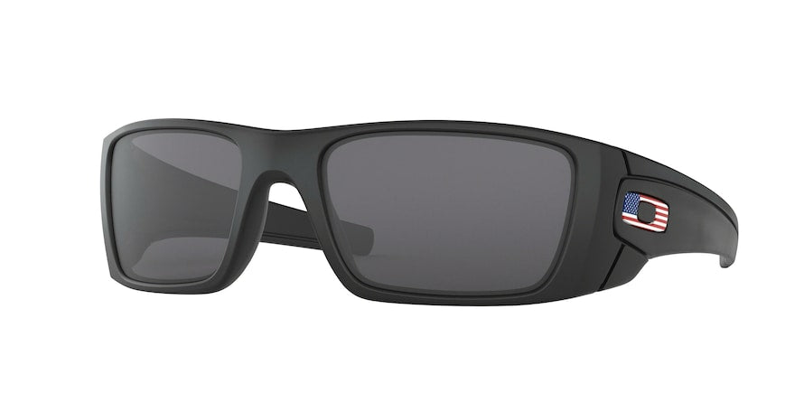 Oakley FUEL CELL OO9096 Rectangle Sunglasses  909638-MATTE BLACK 60-19-130 - Color Map black