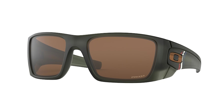 Oakley FUEL CELL OO9096 Rectangle Sunglasses  9096J7-MATTE OLIVE INK 60-19-130 - Color Map green
