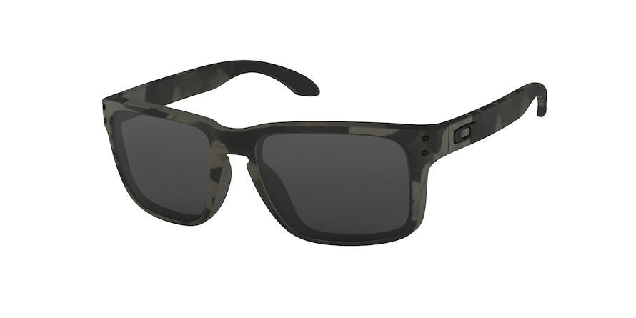 Oakley HOLBROOK OO9102 Square Sunglasses  910293-MULTICAM BLACK 55-18-137 - Color Map black