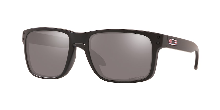 Oakley HOLBROOK OO9102 Square Sunglasses  9102K8-HI MATTE BLACK 55-18-137 - Color Map black