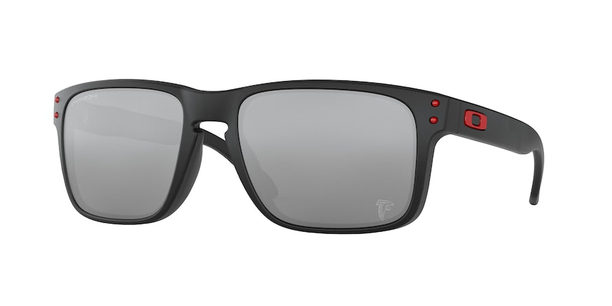Oakley HOLBROOK OO9102 Square Sunglasses  9102L1-ATL MATTE BLACK 55-18-137 - Color Map black