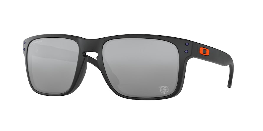 Oakley HOLBROOK OO9102 Square Sunglasses  9102L5-CHI MATTE BLACK 55-18-137 - Color Map black