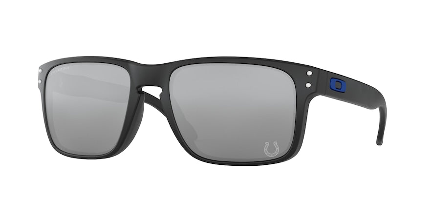 Oakley HOLBROOK OO9102 Square Sunglasses  9102M3-IND MATTE BLACK 55-18-137 - Color Map black
