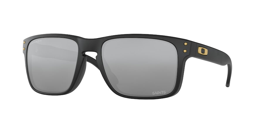 Oakley HOLBROOK OO9102 Square Sunglasses  9102N1-NO MATTE BLACK 55-18-137 - Color Map black
