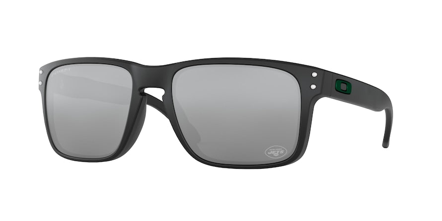 Oakley HOLBROOK OO9102 Square Sunglasses  9102N3-NYJ MATTE BLACK 55-18-137 - Color Map black
