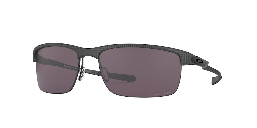Oakley CARBON BLADE OO9174 Rectangle Sunglasses  917407-MATTE SATIN BLACK 66-10-121 - Color Map grey