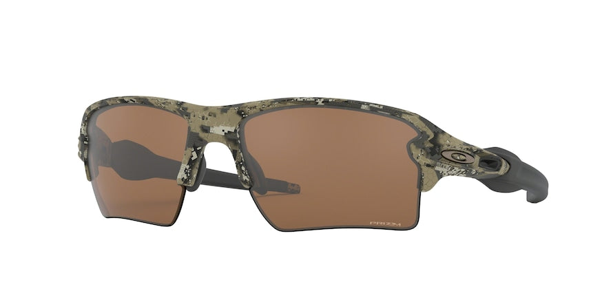 Oakley FLAK 2.0 XL OO9188 Rectangle Sunglasses  918867-DESOLVE BARE CAMO 59-12-133 - Color Map light brown