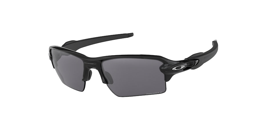 Oakley FLAK 2.0 XL OO9188 Rectangle Sunglasses  918872-POLISHED BLACK 59-12-133 - Color Map black
